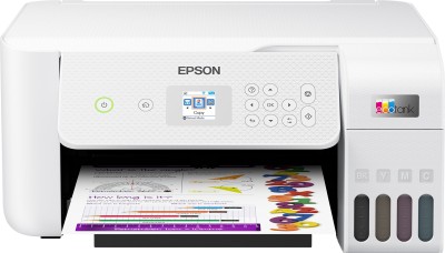 Epson EcoTank ET-2826, skrivare + scanner + kopiator, 10/5 ppm ISO, 1200x2400 dpi scanner, display, AirPrint, USB/WiFi#1