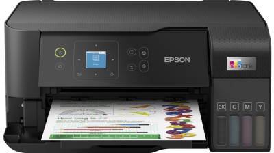 Epson EcoTank ET-2840, skrivare + scanner + kopiator, 15/8 ppm ISO, 1200x2400 dpi scanner, display, AirPrint, USB/WiFi