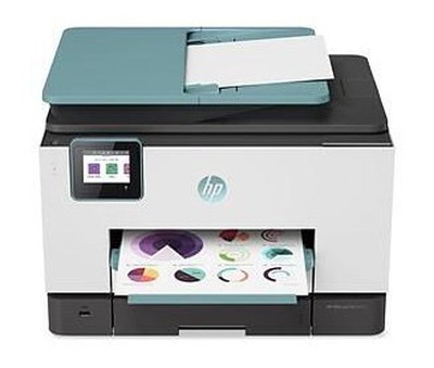 HP OfficeJet Pro 9025e All-in-One, skrivare + scanner + kopiator + fax, 24/20 ppm, 1200 dpi scanner, duplex, display, AirPrint, USB/LAN/WiFi