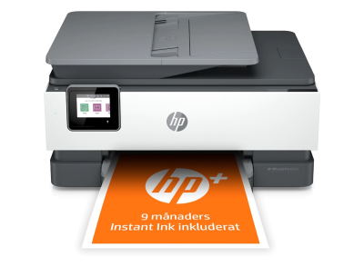 HP OfficeJet Pro 8024e All-in-One, skrivare + scanner + kopiator + fax, 20/10 ppm, 1200x1200 dpi scanner, duplex, display, AirPrint, USB/LAN/WiFi#1