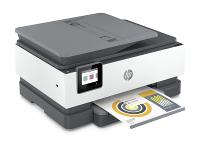 HP OfficeJet Pro 8024e All-in-One, skrivare + scanner + kopiator + fax, 20/10 ppm, 1200x1200 dpi scanner, duplex, display, AirPrint, USB/LAN/WiFi#2