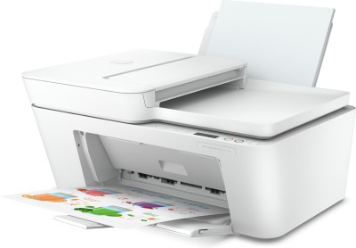 HP Deskjet Plus 4110, skrivare + scanner + kopiator, 8,5/8,5 ppm ISO, 1200 dpi scanner, AirPrint, USB/WiFi