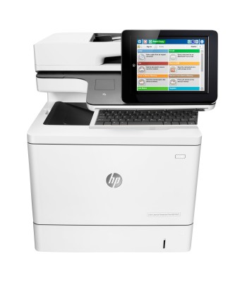 HP Color LaserJet Enterprise Flow MFP M577c, färglaserskrivare + scanner + kopiator + fax, 38/38 ppm, A4, duplex, USB/GigaLAN