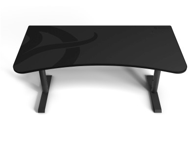 Arozzi Arena Gaming Desk Gunmetal Dark Grey, höjdjusterbart, heltäckande musmatta#2