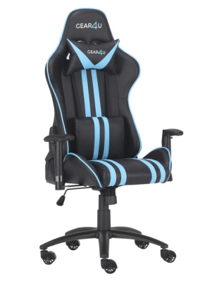 Gear4U Elite Black/Light Blue#1