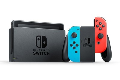 Nintendo Switch With Joy-Con - Neon Blue and Neon Red#4
