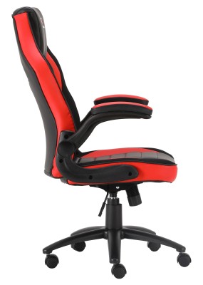 Nordic Gaming Charger V2 Gaming Chair - Svart/Röd#2