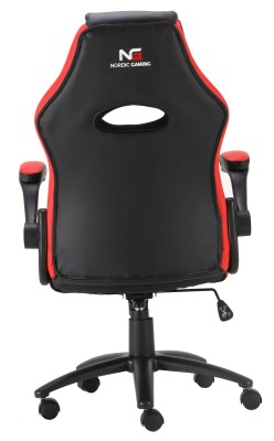 Nordic Gaming Charger V2 Gaming Chair - Svart/Röd#3