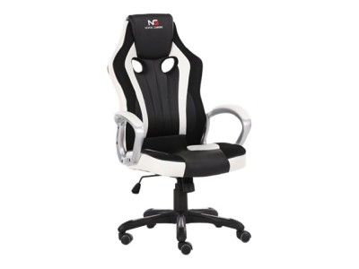 Nordic Gaming Challenger Gaming Chair - Svart/Vit#1