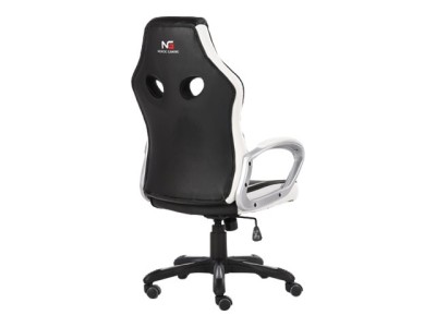 Nordic Gaming Challenger Gaming Chair - Svart/Vit#3