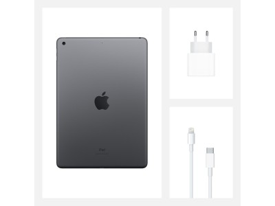 Apple iPad (2020) 10,2 tum Wi-Fi 128 GB - Rymdgrå#4