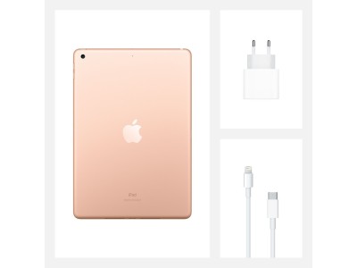 Apple iPad (2020) 10,2 tum Wi-Fi 128 GB - Guld#5