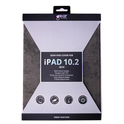 GEAR Tabletfodral, till iPad 10,2 tum / 10,5 tum (2019), med plats för Apple Pencil - Grå#5