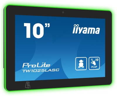 10.1" Iiyama ProLite TW1025LASC, IPS 1920x1080 Multi-Touch, 25 ms, HDMI, högtalare, Android, 24/7-drift#2