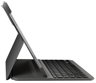 Logitech Slim Folio Pro för iPad Pro 12,9-tum (gen 3), Bluetooth, nordiskt - Graphite#2