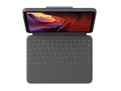 Logitech Rugged Folio for iPad 10,9 tum (10:e generation), nordiskt - Oxfordgrå#2