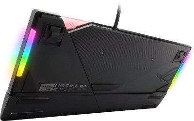 Asus ROG Strix Flare RGB Gaming Keyboard, Cherry MX Red, Aura RGB bakbelysning, USB, nordiskt - Svart#4