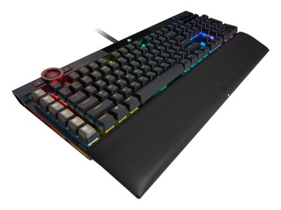 Corsair K100 RGB Mechanical Gaming Keyboard, Cherry MX Speed - Svart#2