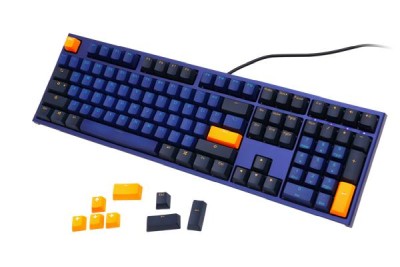 Ducky One 2 Horizon, USB-C, Cherry MX Red, Nordisk - Blå#2