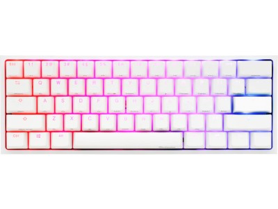 Ducky One 2 Mini RGB Pure White, Cherry MX Red, nordiskt#1