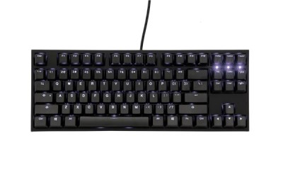 Ducky One 2 Backlit TKL, Cherry MX Red, Blue LED, Nordiskt - Svart#1