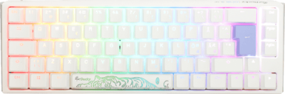 Ducky One 3 SF Pure White 65%, RGB, Cherry MX Red - Vit#1