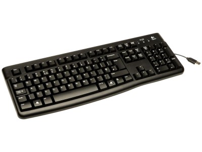 Logitech K120 for Business, spillsäkert, USB - Svart