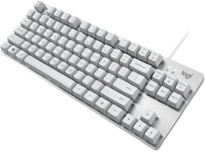 Logitech K835 TKL, mekaniskt, bakbelyst, nordiskt - Vit#1