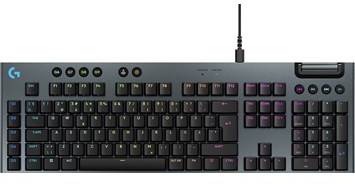 Logitech G915 X Lightspeed, RGB Tactile, nordiskt, USB-C - Svart