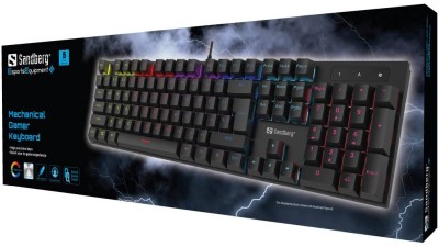 Sandberg Mechanical Gamer Keyboard, RGB, nordiskt#8
