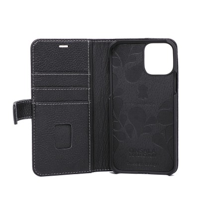 Plånboksfodral ONSALA COLLECTION Skinn iPhone 11 Pro, 3 kortfack - Svart#4