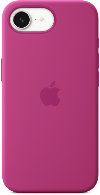 Apple silikonskal till iPhone 16e - Lila Fuchsia#1