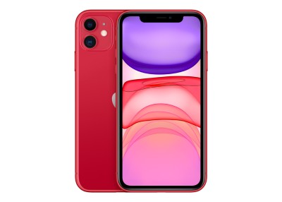 Apple iPhone 11 256 GB, utan strömadapter och EarPods - (PRODUCT)RED#1