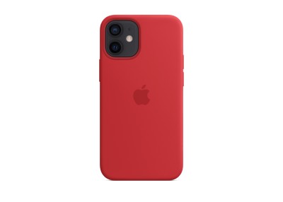 Apple silikonskal med MagSafe till iPhone 12 mini - (PRODUCT)RED#2