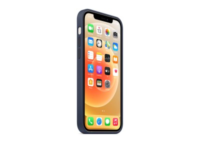 Apple silikonskal med MagSafe till iPhone 12 och iPhone 12 Pro - Djupblå Marin#2