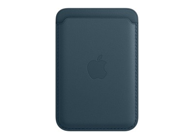 Apple iPhone-plånbok i läder med MagSafe till iPhone 12 mini - Östersjöblå