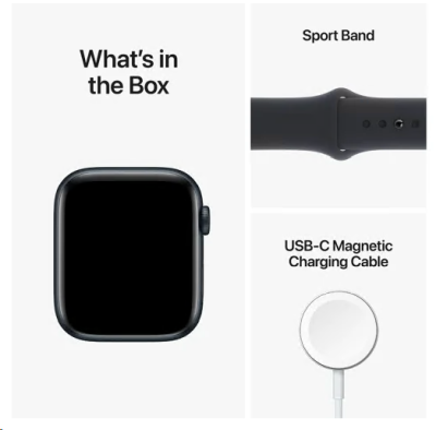 Apple Watch SE GPS + Cellular, 44mm Midnatt Aluminiumboett med Midnatt Sportband#2