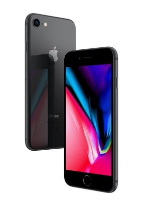 Apple iPhone 8 64 GB - Rymdgrå, olåst, refurbished A-grade, 2 års garanti