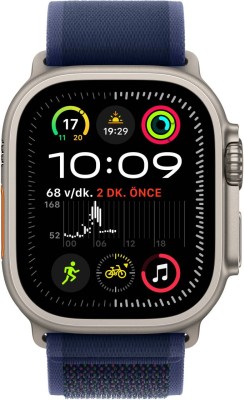 Apple Watch Ultra 2 GPS + Cellular 49mm Naturlig Titanboett med Blå Terrängloop - S/M#2