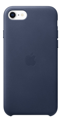 Apple iPhone 7/8/SE (2020) Leather Case - Midnattsblå