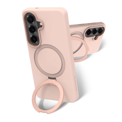 dbramante1928 Roskilde Magnet Kickstand ICON till Samsung Galaxy S26 - Pink Sand#1