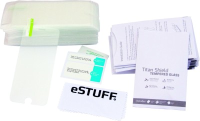 Skärmskydd eSTUFF Titan Shield Full Cover, iPhone 11/XR, 25-pack bulk - Svart