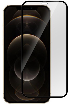 Skärmskydd eSTUFF Titan Shield Glass Full Cover, iPhone 12 Pro Max - Svart