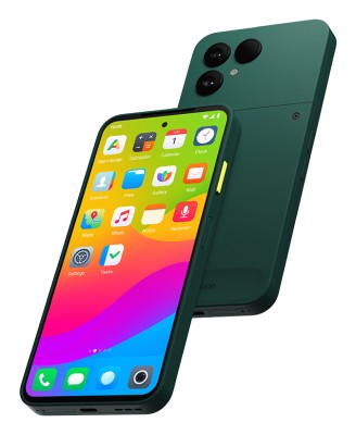 Fairphone 6 256 GB, 6.3", IP55, Dual SIM, Android - Grön