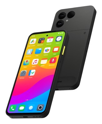 Fairphone 6 256 GB, 6.3", IP55, Dual SIM, Android - Svart