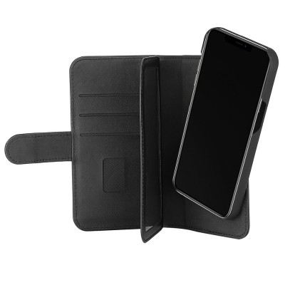 Plånboksfodral GEAR iPhone 13, 2-in-1 magnetskal, 7 kortfack - Svart#4