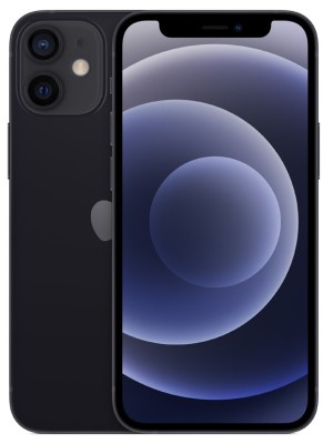 Apple iPhone 12 mini 64 GB - Svart#1