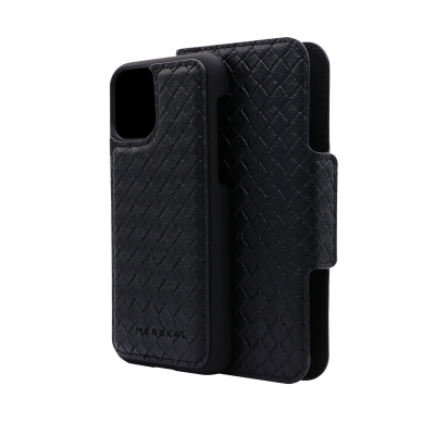 Merskal Wallet Case iPhone 11 Pro - Black Elite