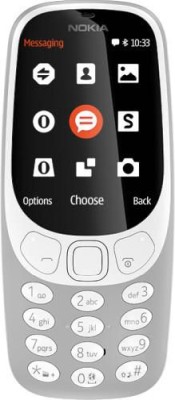 Nokia 3310 Dual SIM, microSDHC, GSM, 2 Mpixel - Matt grå