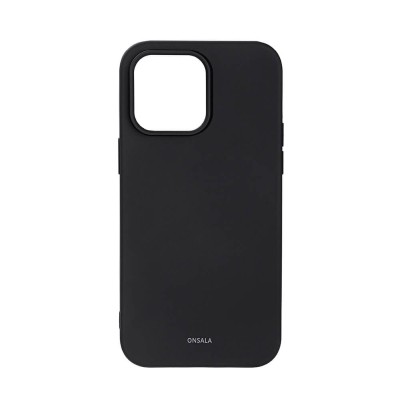 Skal ONSALA Backcover Silicone iPhone 14 Pro Max - Svart#1